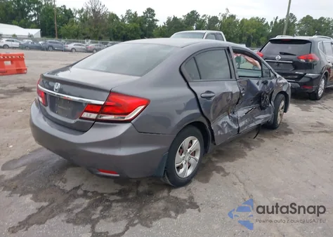 2015 Honda Civic Lx from USA, damaged, VIN 19XFB2F54FE081619